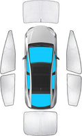 KMF Full Window Sun Shades Custom Fit for Toyota Prius 2023-2025