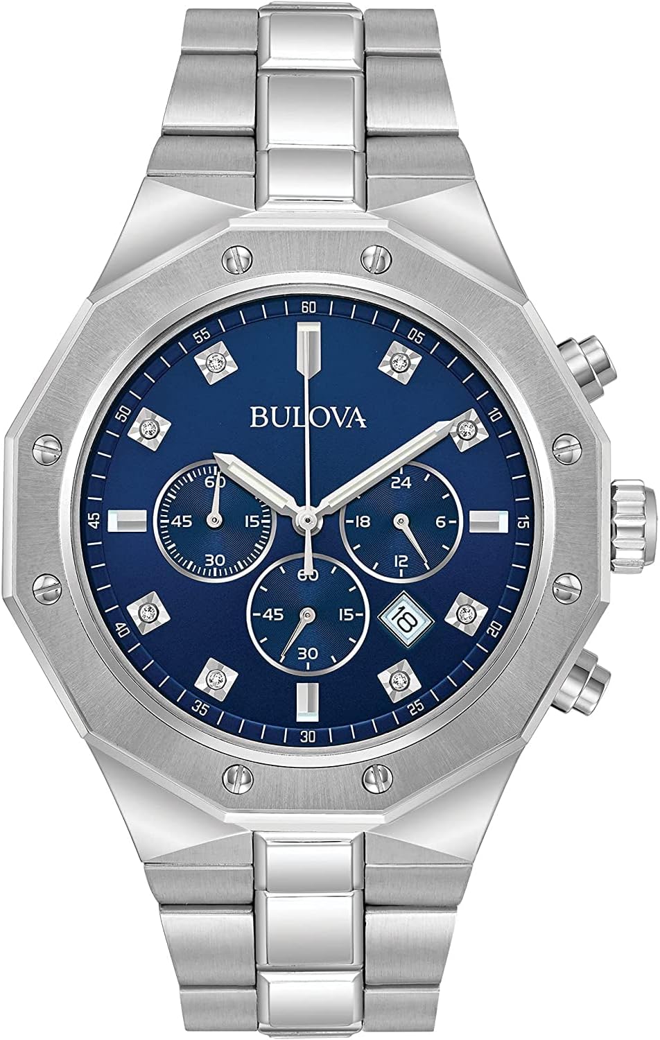 Bulova Men's Diamond Chronograph Watch - Timeless Elegance