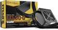 SilverStone Tek 550W 80 Plus Gold Power Supply - Quiet, Efficient