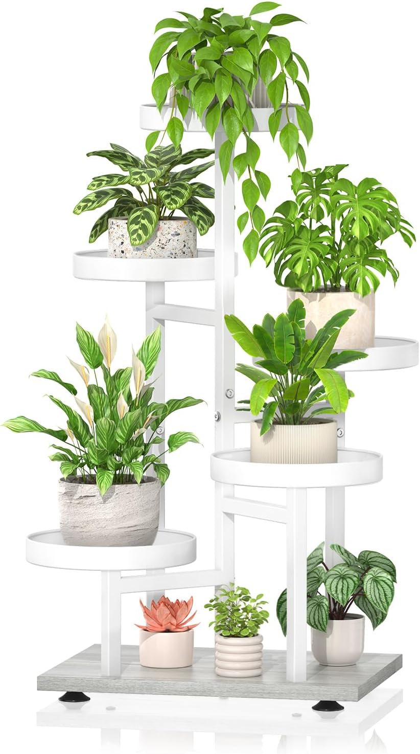 5 Tier Plant Stand Indoor for Stylish Orchid Display Rack