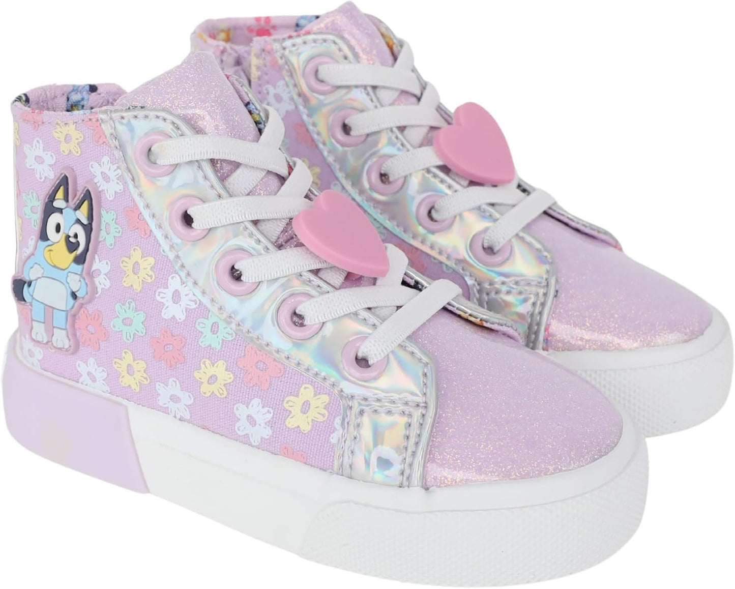 Ground Up Bluey Sneakers for Kids - High-top Slip-on Shoes