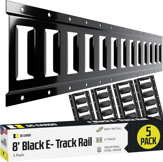E Track Tie Down Rail Kit 8ft for Secure Cargo & Heavy Loads