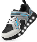 Toddler Boys Girls Light Up Running Sneakers - Breathable Mesh LED