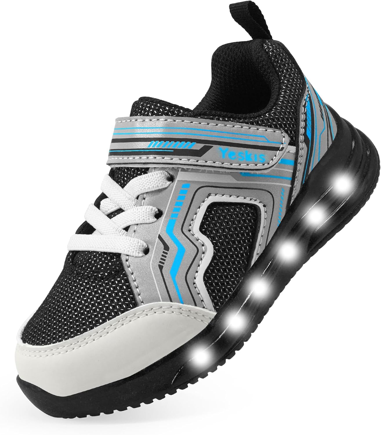 Toddler Light Up Shoes with Breathable Mesh for Active Kids