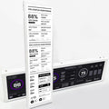 WOWNOVA 8.8ft Computer Temp Monitor - IPS Secondary Display