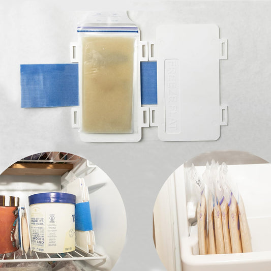 Freeze Flat Breast Milk Storage Bag Organizer for New Parents