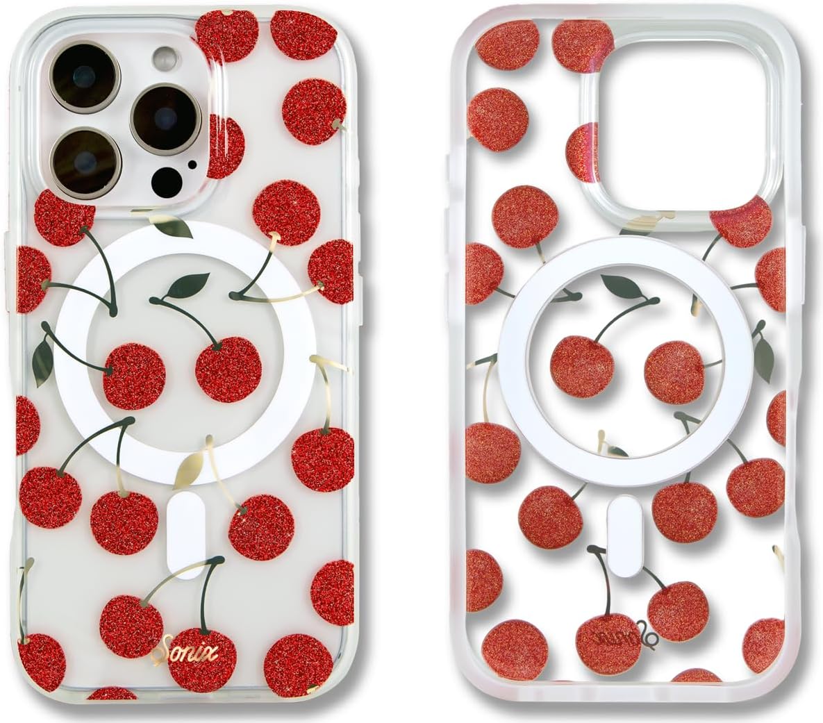 Sonix Case for iPhone 16 Pro with Cherry On Top Design
