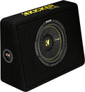 KICKER CompC 10 in Thin Profile Subwoofer Enclosure - Tight Bass Fit