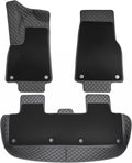 Topfit Floor Mats for Tesla Model Y Juniper PU Leather - Full Coverage