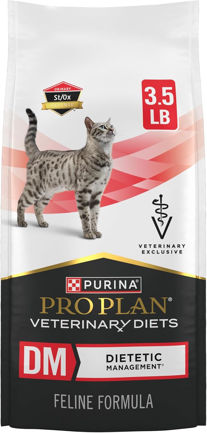 Purina Pro Plan Veterinary Diets DM Dietetic Management Cat Food