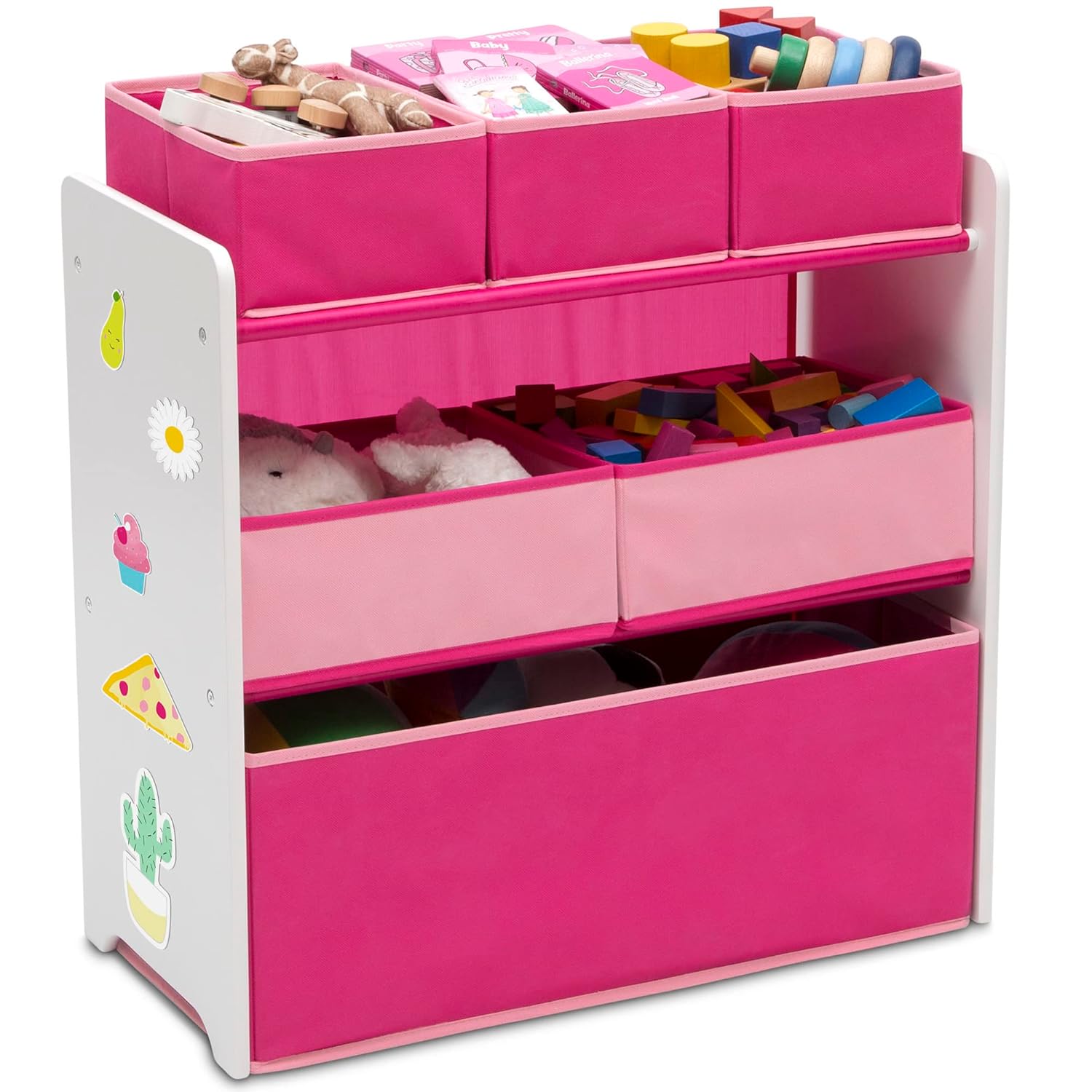 Delta Children Design and Store 6 Bin Toy Organizer for Kids