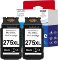 PG-275XL Black Ink Cartridges Replacement for Canon - High Yield Pack