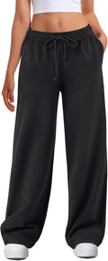 Women's Wide Leg Sweatpants High Waisted Baggy Joggers - Casual
