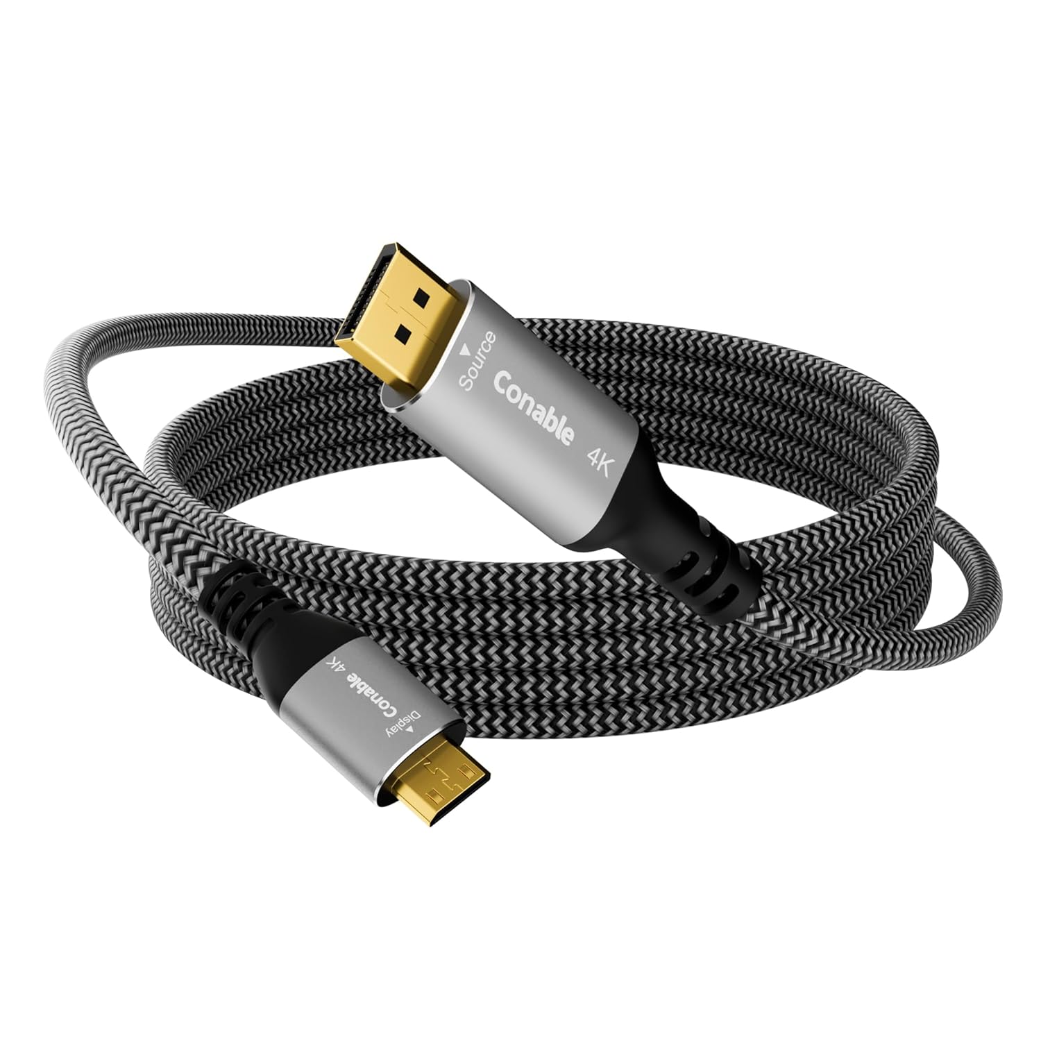 4K DisplayPort to Mini HDMI Cable 10FT  Ultra-HD Display!