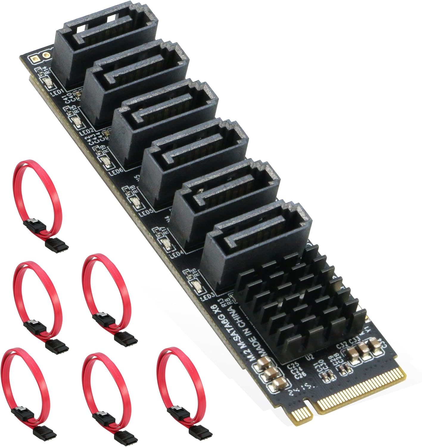 M.2 to SATA 3.0 Adapter for Expanding Storage Options Efficiently