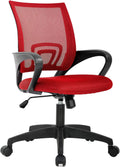 Ergonomic Office Chair Mid-Back Swivel Desk Chair - Breathable Comfort
