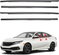 Weatherstrip Window Molding Trim Seal Strip for Honda Civic 2016-2021
