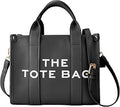 Leather Tote Bag For Women with Zipper - Versatile Everyday Carry