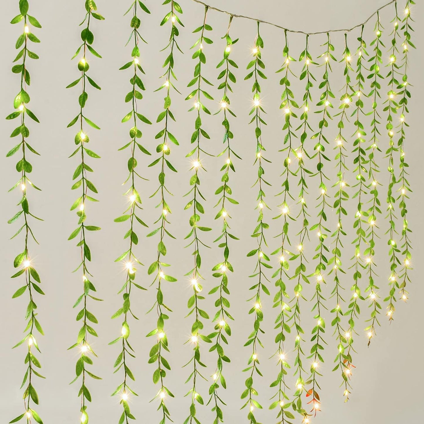 Lvydec Willow Vine Curtain Lights: Stunning Wedding Decor