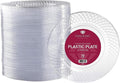Prestee Disposable Plates 72ct - 7.5 in Clear Heavy Duty Plates