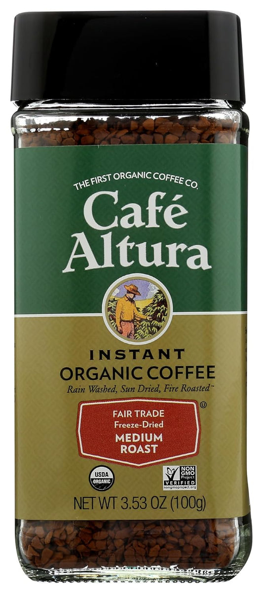 Organic Freeze Dried Coffee, 3.5 oz - Rich Flavor