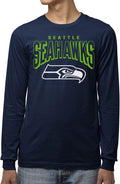 NFL Junk Food Bold Logo Long Sleeve T-Shirt - Game Day Comfort