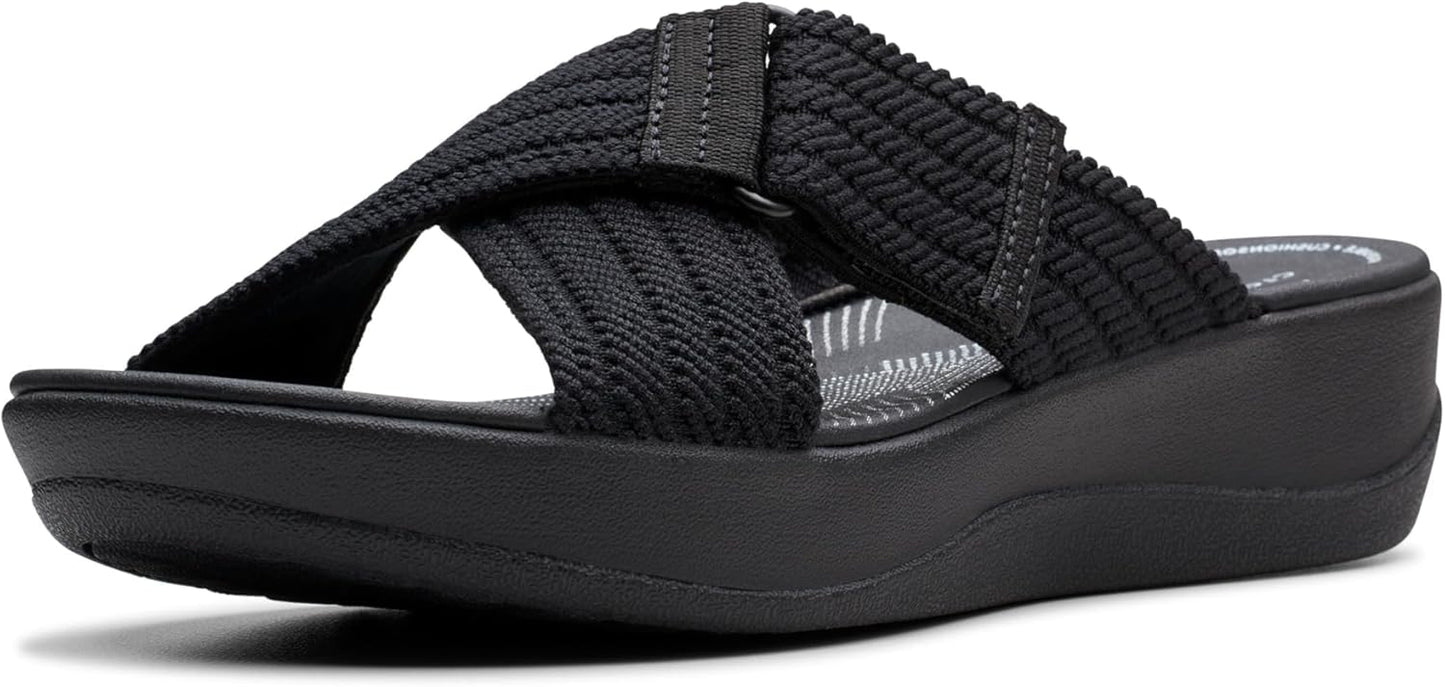 Clarks Women's Arla Wave Slide Sandal for Ultimate Comfort