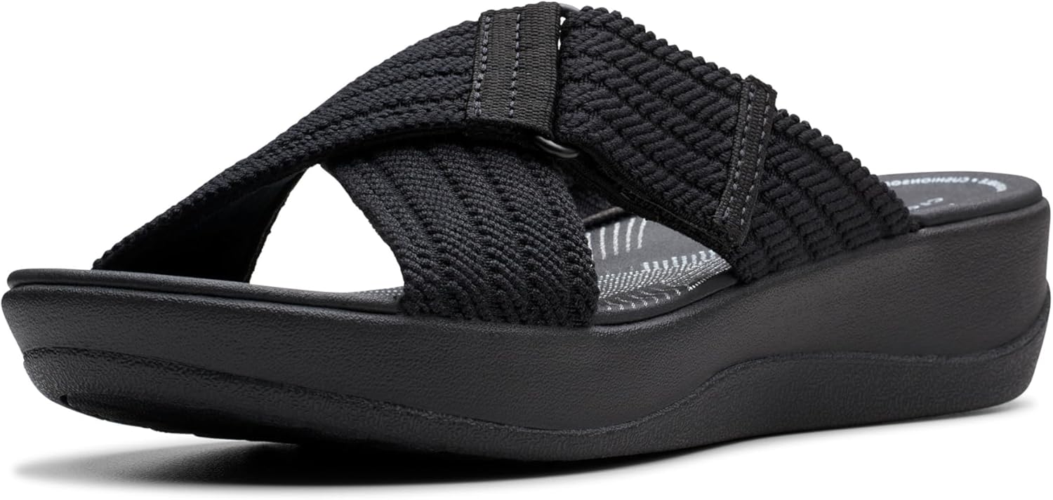 Clarks Women's Arla Wave Slide Sandal for Ultimate Comfort