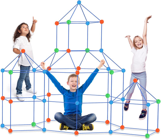 Ultimate 155-Piece STEM Fort Kit for Creative Kids!
