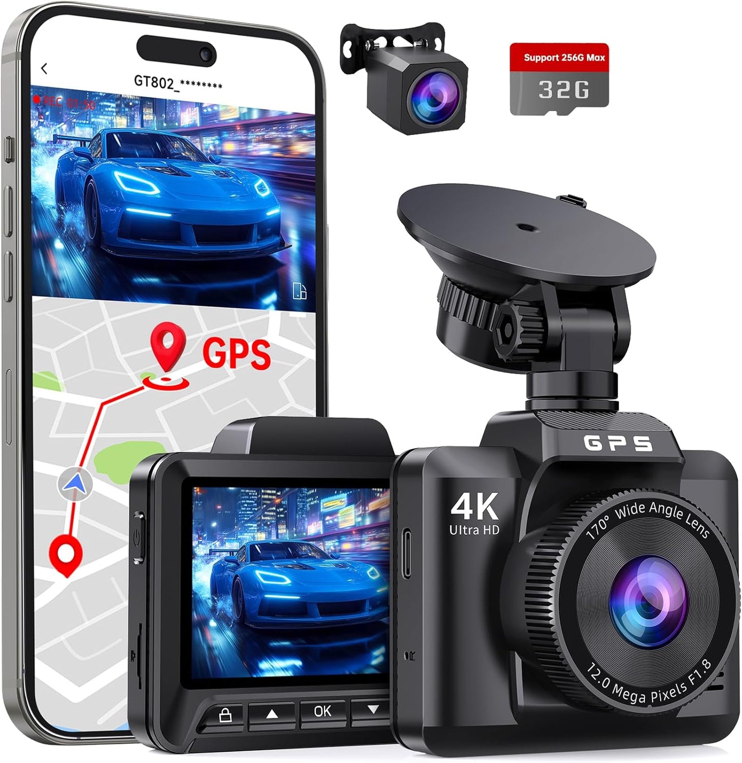 Ecomoment 4K Dash Cam: Capture Every Detail!