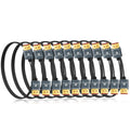 Ultra Thin 8K 4K HDMI Cable 3.3FT 10 Pack - Slim High Speed HDMI 2.1
