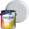 EVOLVE Paint & Primer Silver Gray 1-Gallon - Low Odour, One-Coat