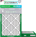 Filterbuy 20x30x2 Air Filter MERV 8 for Dust and Allergy Defense