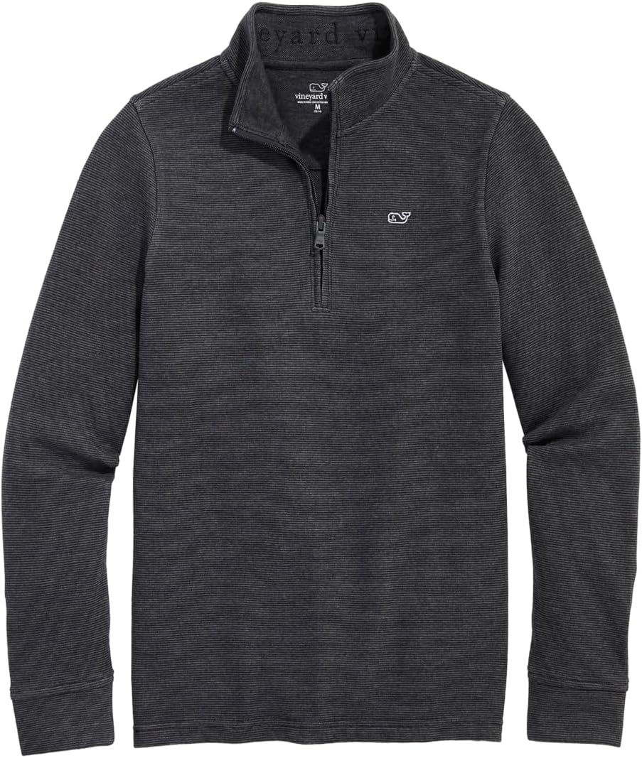 Boys Saltwater Quarter-Zip Pullover for Stylish Comfort