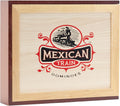 Front Porch Classics Mexican Train Domino Set in Wooden Collector Box