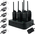 Retevis RT17 Walkie Talkies 6-Pack - Heavy Duty Radios with Multi Gang