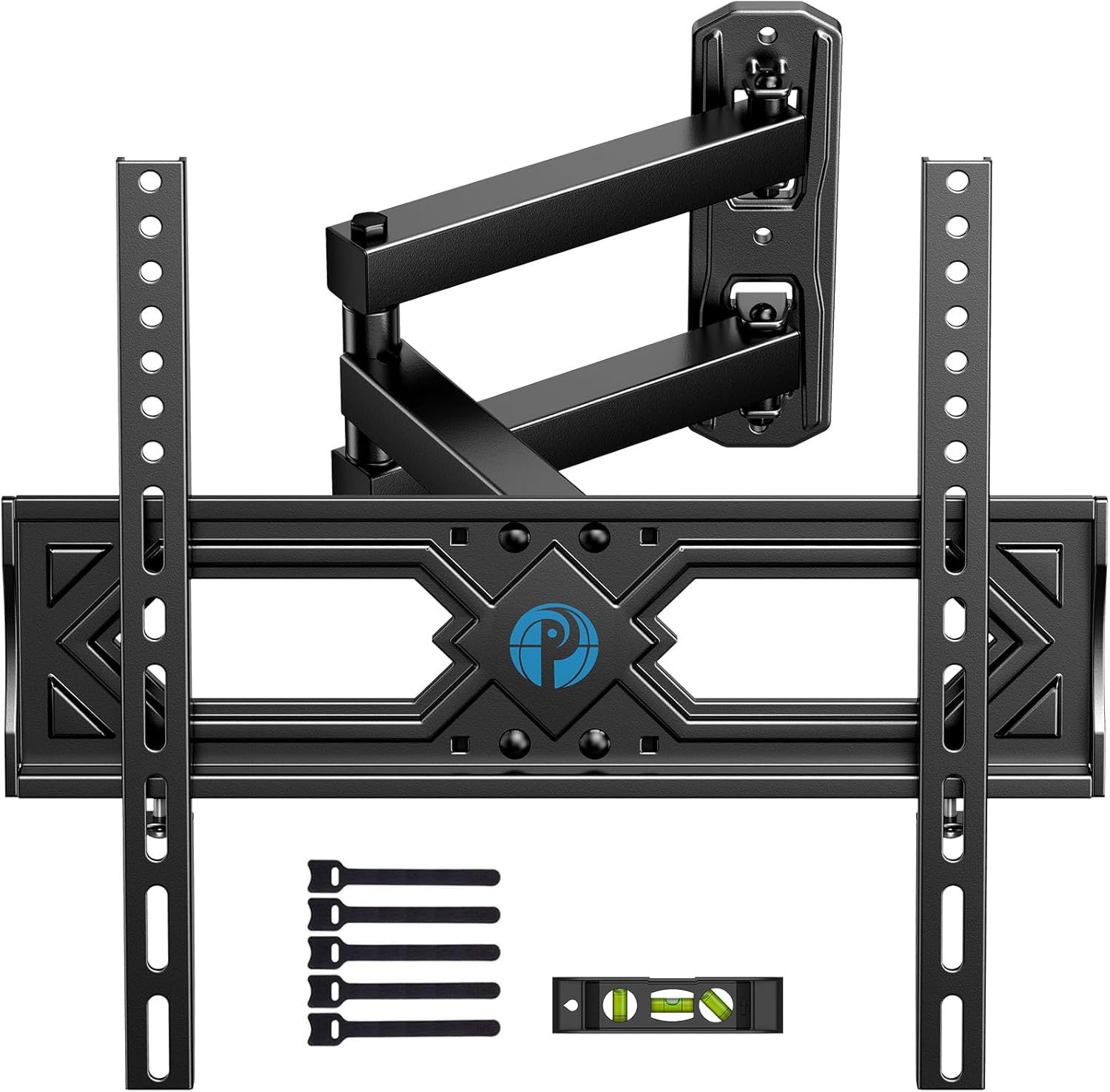 Full Motion TV Wall Mount - Swivel & Tilt Support