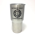 YETI Tumbler Fire Department Maltese Cross w/Name - Custom Engraved