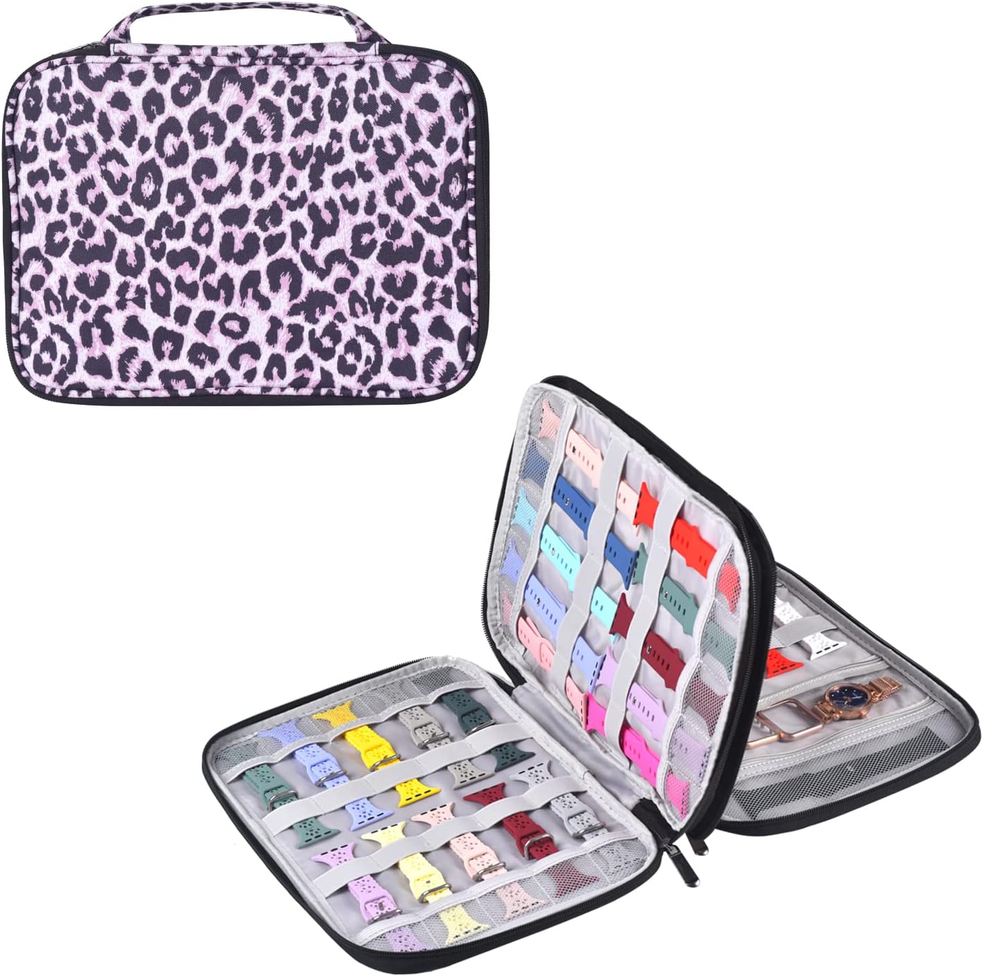 Ultimate Watch Band Organizer - Store 35 Straps & Accessories!
