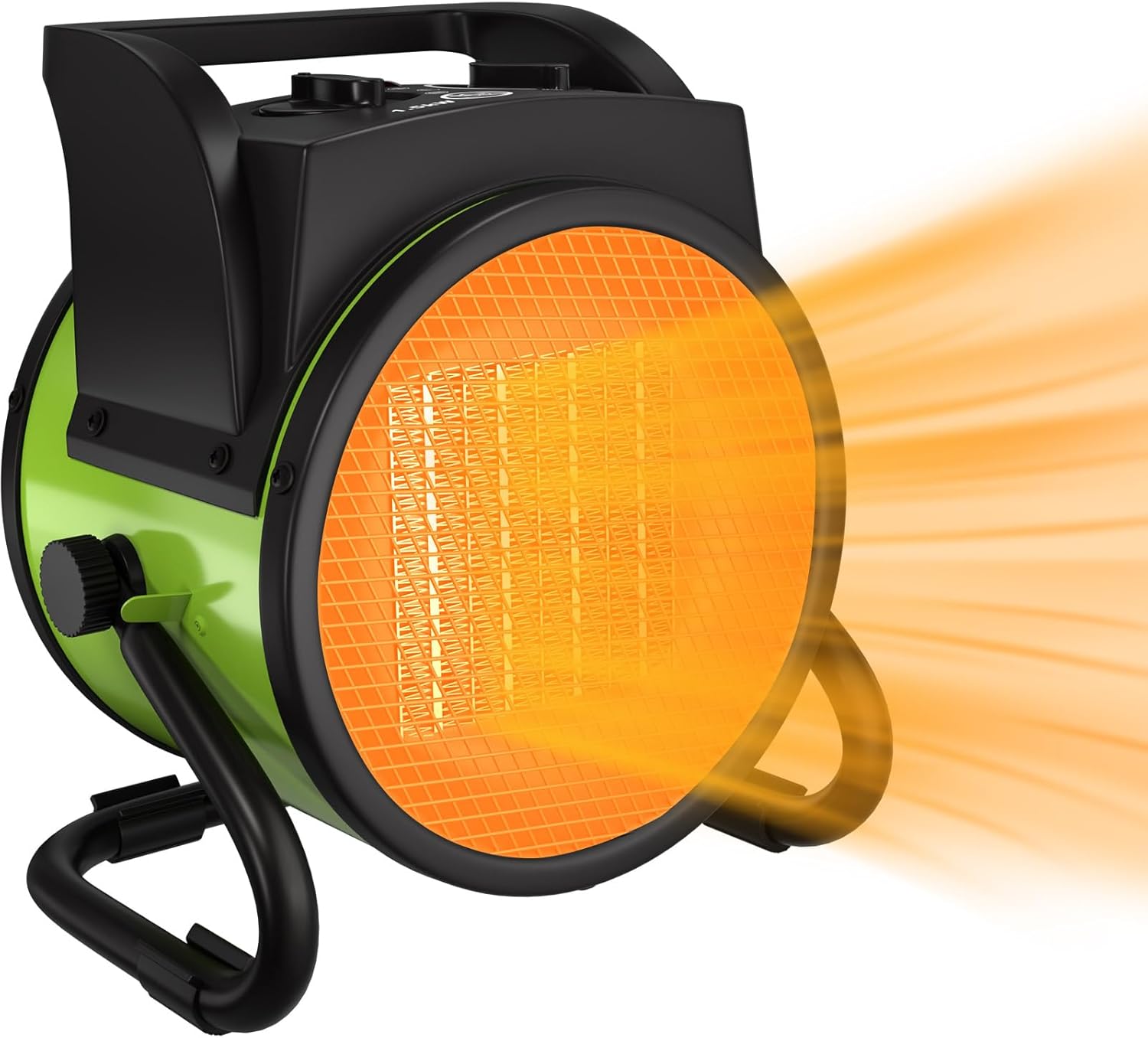 1500W Fast Heating Portable Heater - Overheat Protection, for Patio, Garage, Office