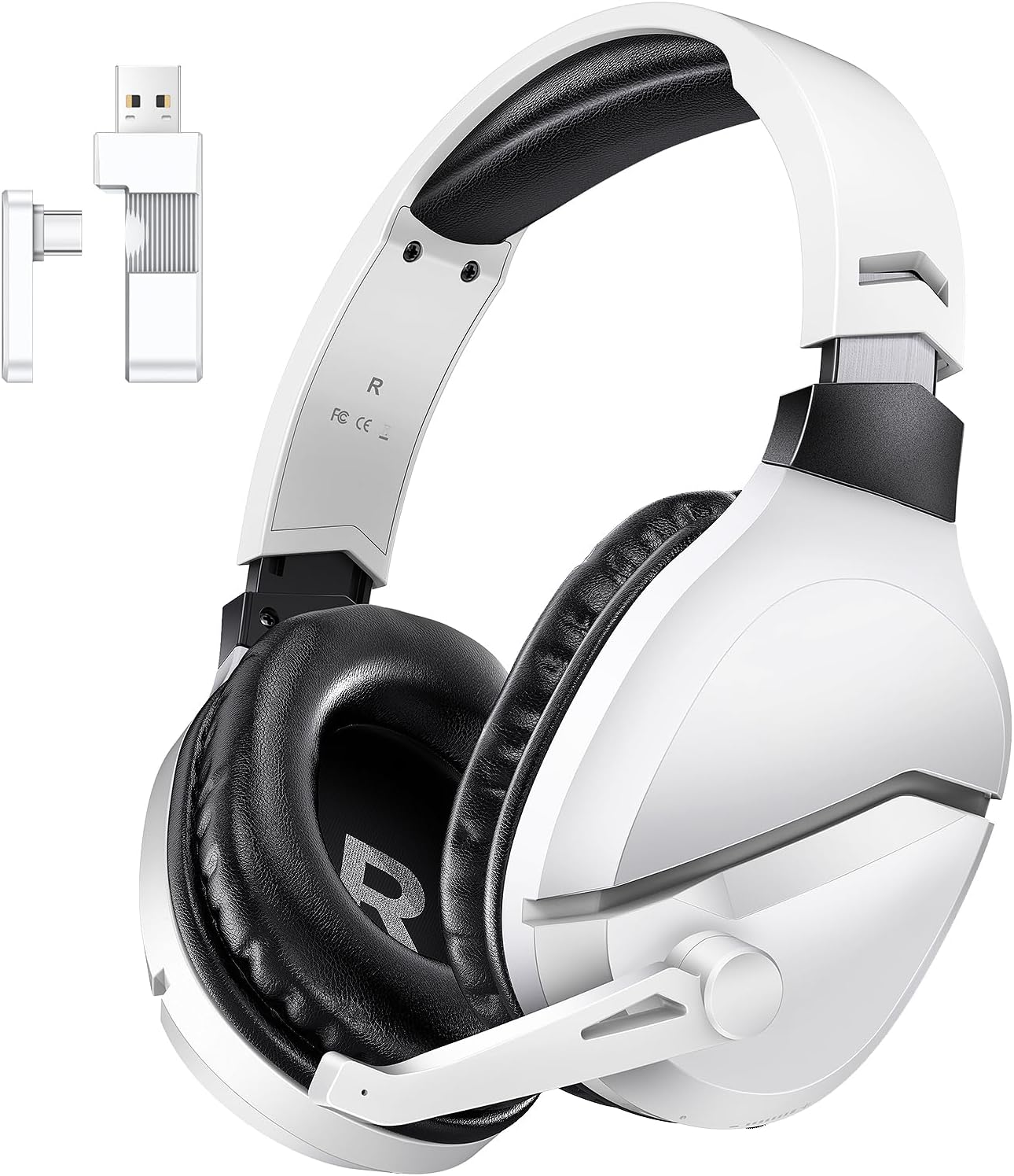 Wireless Gaming Headset with Noise Canceling Microphone - WolfLawS