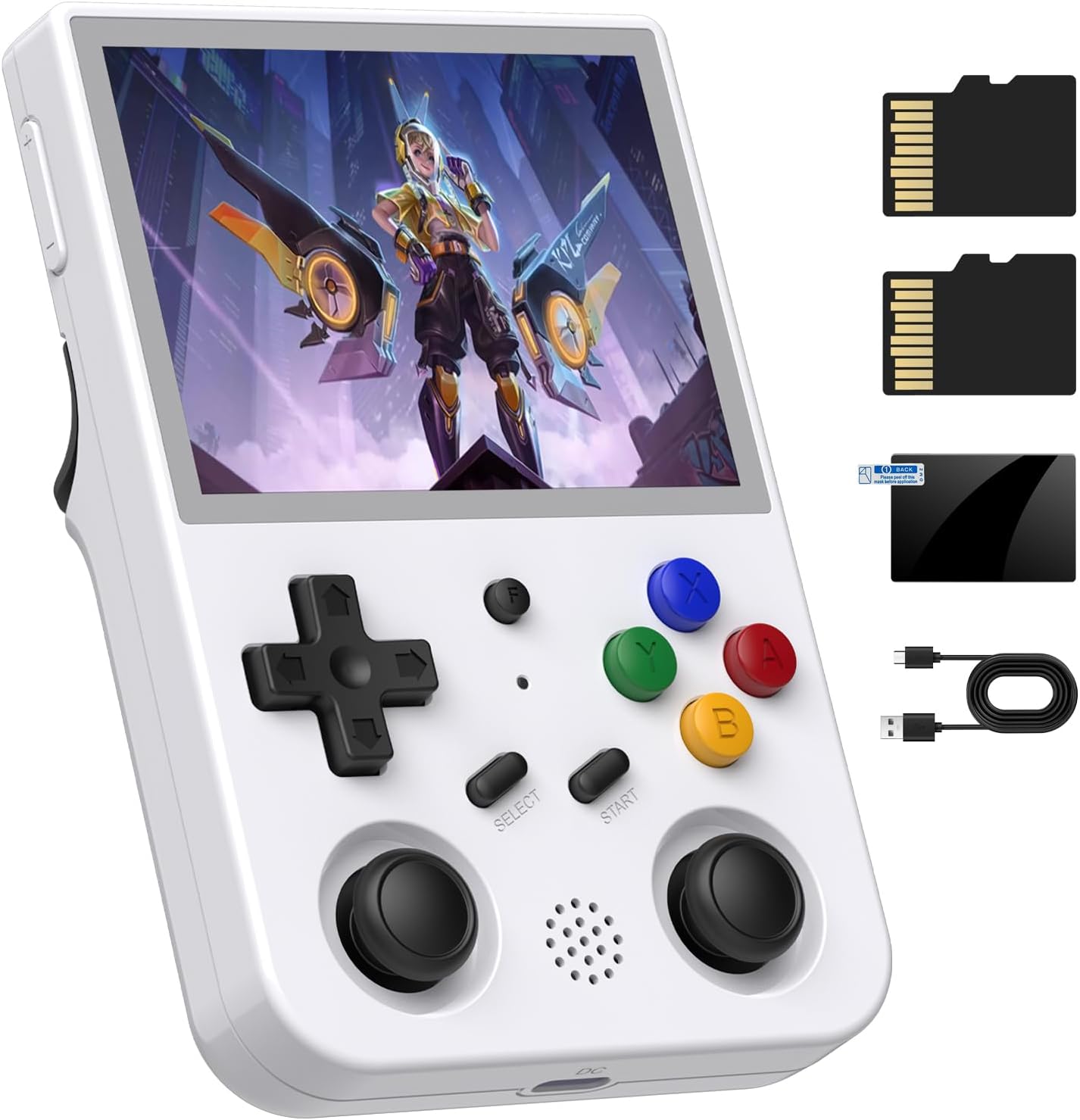 RG353V Retro Handheld Game Console with 4450 Classic Games
