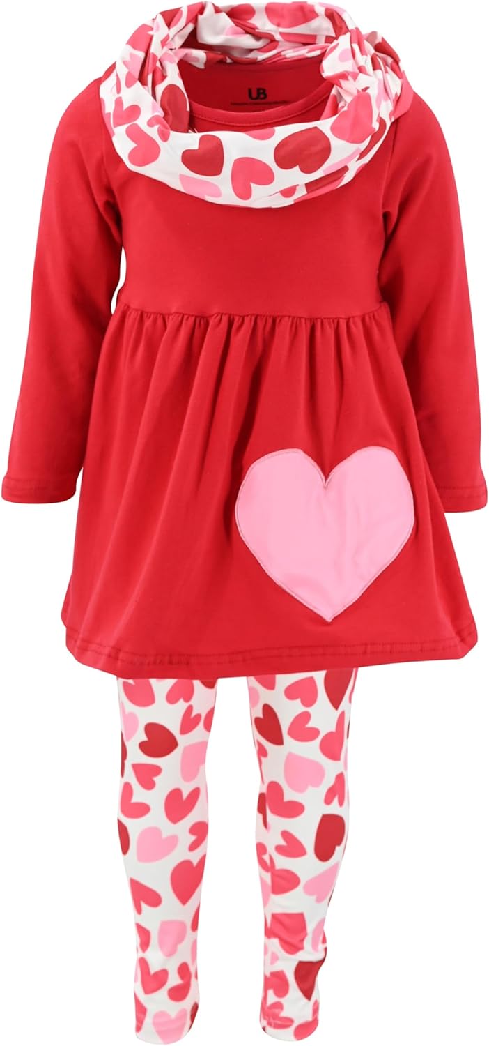 Unique Baby Girls 3pc Outfit Set for Comfort and Style
