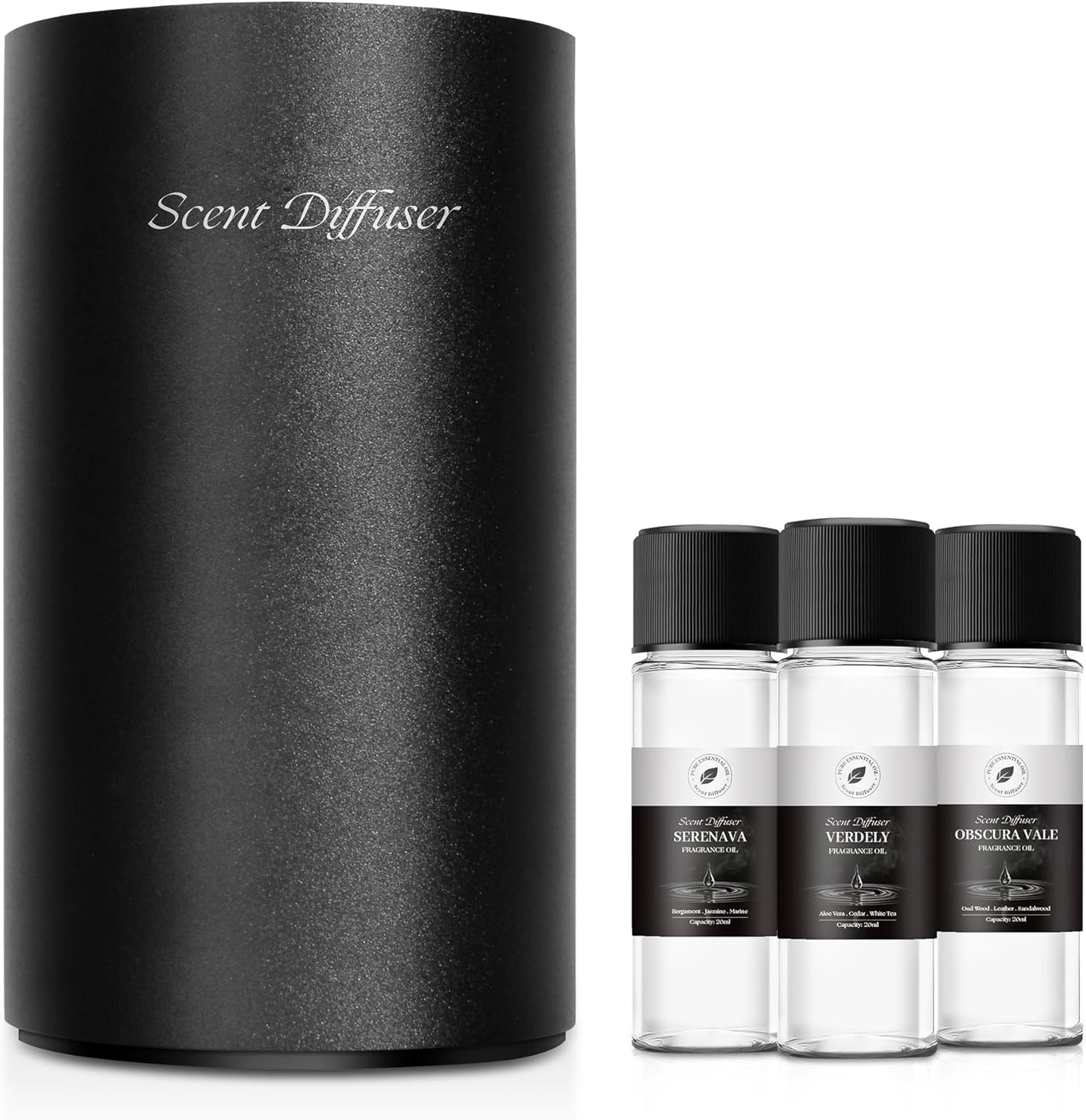 Waterless Essential Oil Diffuser Starter Kit for Home & Car