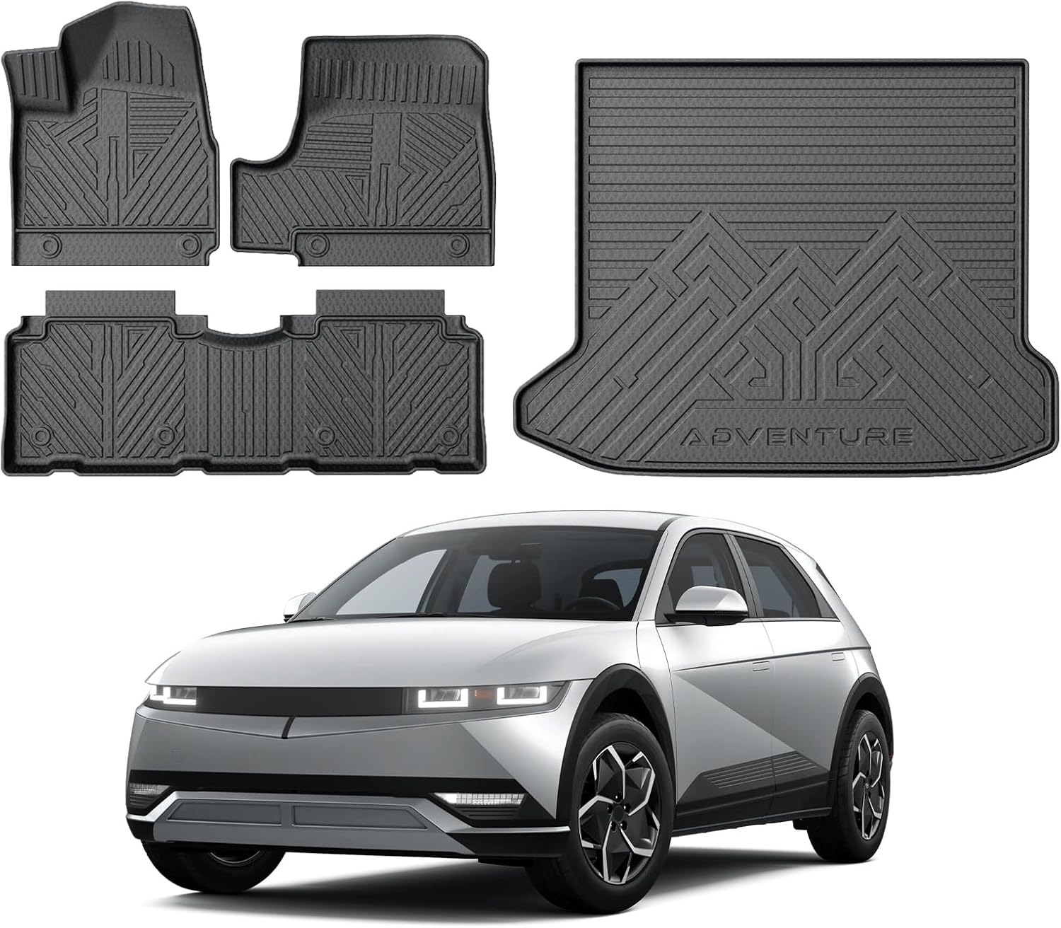 KUST Floor Mats Cargo Mat for 2022-2024 Hyundai Ioniq 5