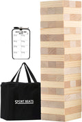Giant Tower Stacking Game - Outdoor 54-Block Backyard Jenga