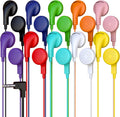 400 Pack Bulk Wired Earphones in Ear Earbud Headphones - Classroom
