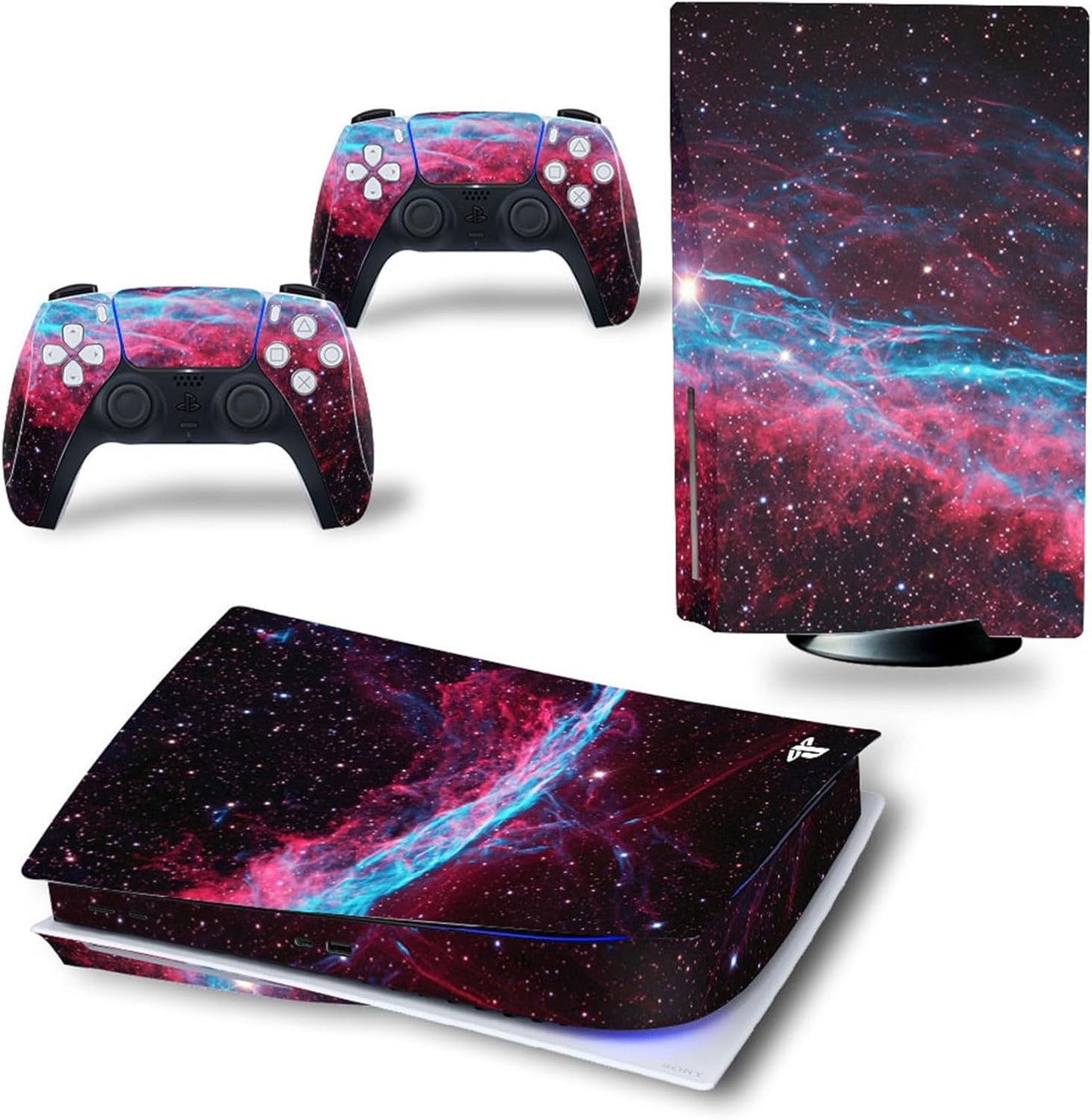 PS5 Dazzling Starry Sky Skin Set