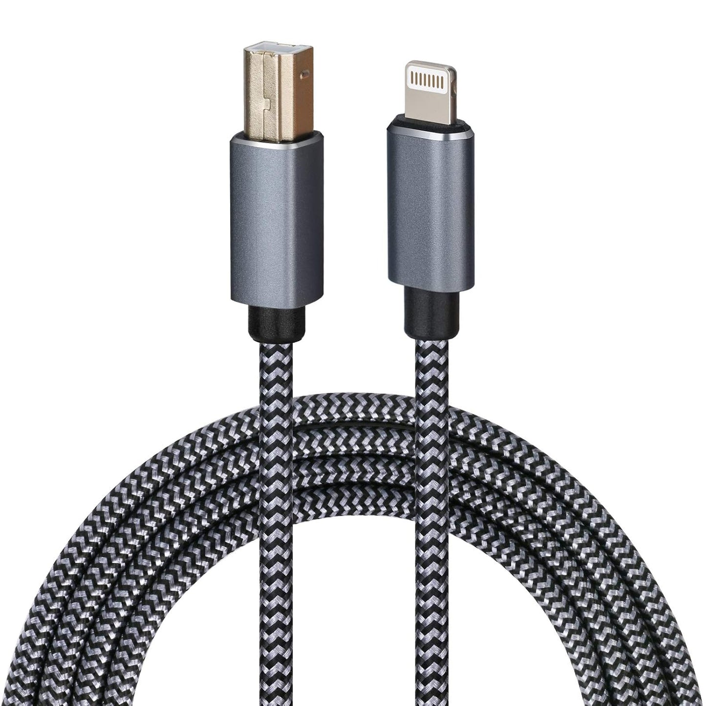 6FT Lightning to MIDI Cable for Music Studio