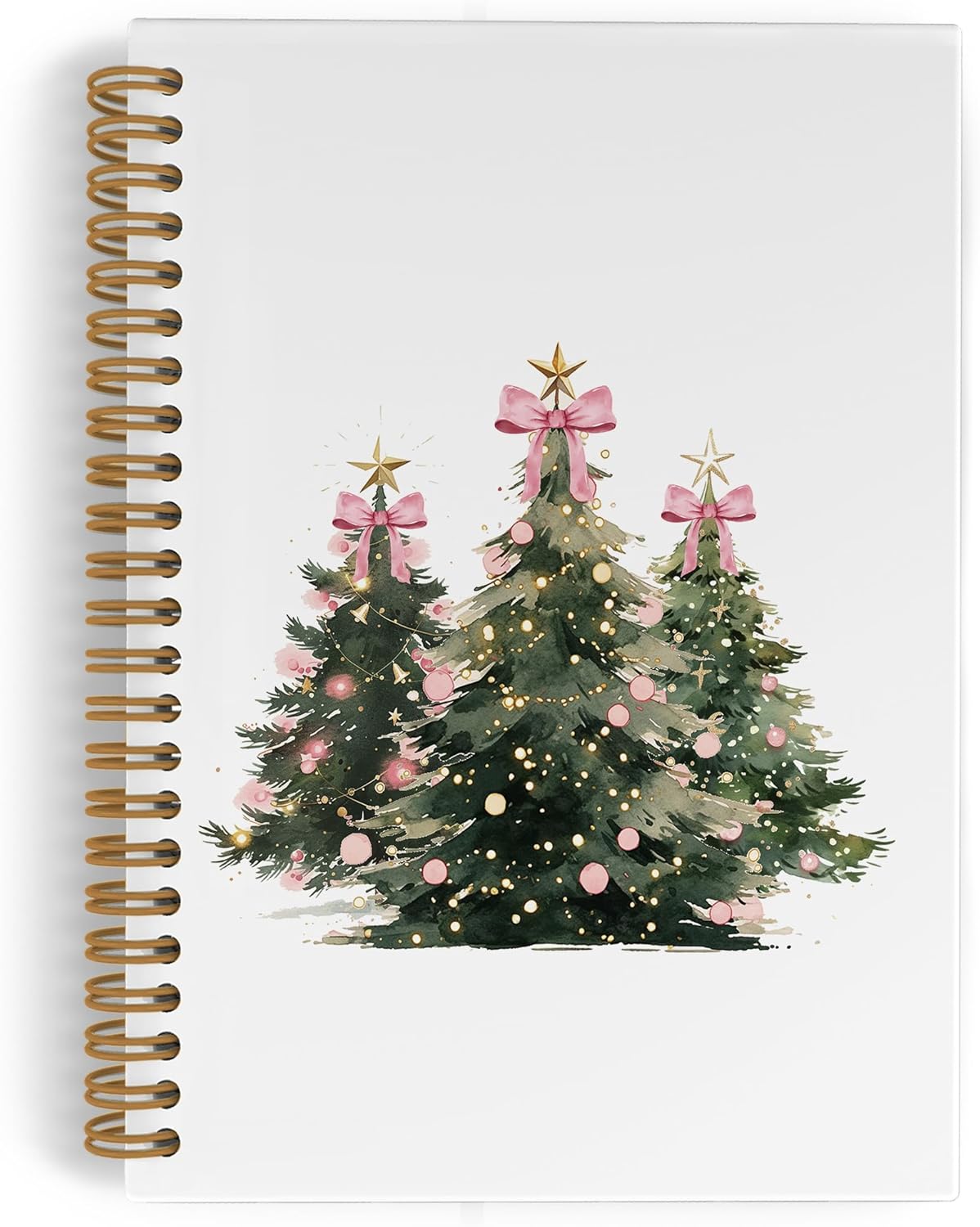 Preppy Pink Spiral Notebook - Coquette Journal, Perfect Gift for Girls & Women